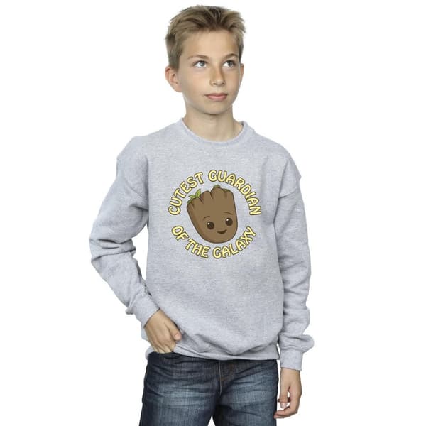 Marvel Boys I Am Groot Cutest Guardian Sweatshirt