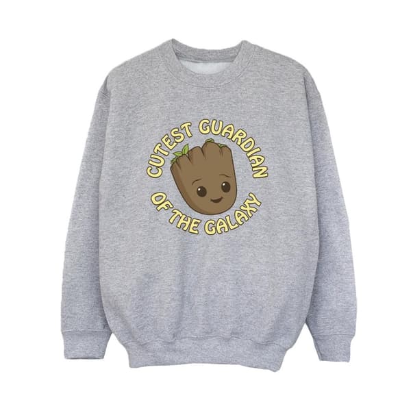 Marvel Boys I Am Groot Cutest Guardian Sweatshirt