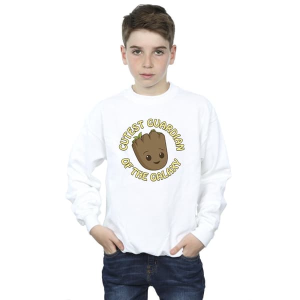 Marvel Boys I Am Groot Cutest Guardian Sweatshirt