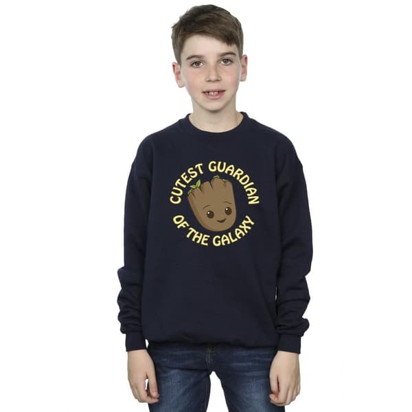 Marvel Boys I Am Groot Cutest Guardian Sweatshirt