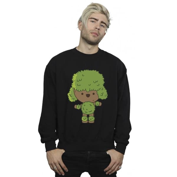 Marvel Mens I Am Groot Chibi Dance Sweatshirt