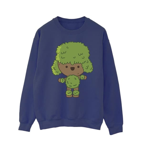 Marvel Mens I Am Groot Chibi Dance Sweatshirt