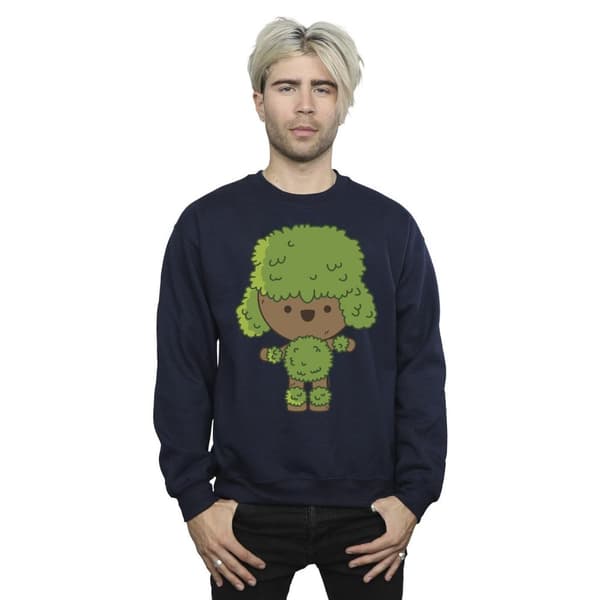 Marvel Mens I Am Groot Chibi Dance Sweatshirt