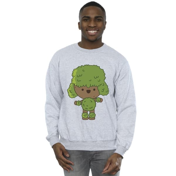 Marvel Mens I Am Groot Chibi Dance Sweatshirt