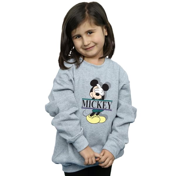 Disney Sweatshirt med Musse Pigg-bokstäver för flickor