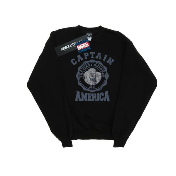 Marvel Girls Captain America Collegiate Sweatshirt