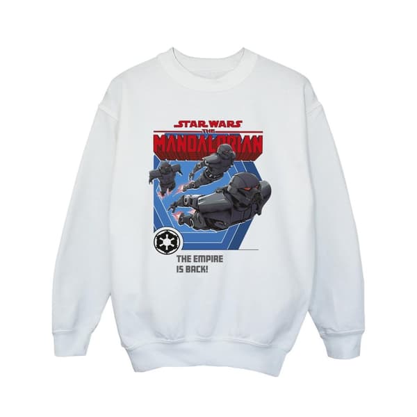 Star Wars Sweatshirt för flickor The Mandalorian Empire Is Back