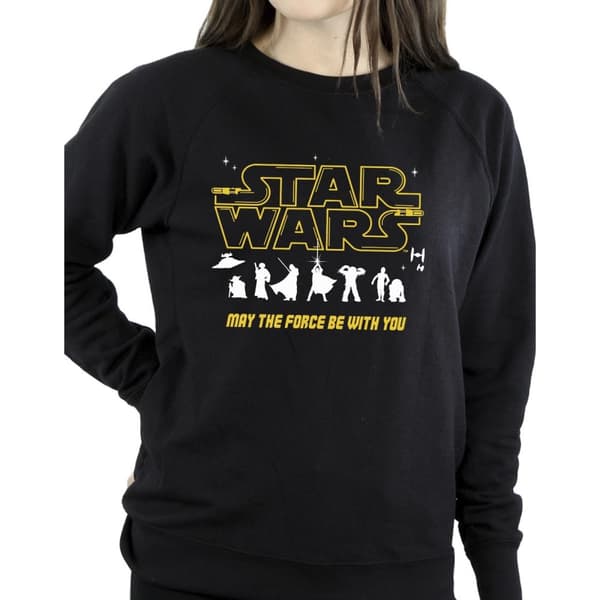 Star Wars Dam/Tjej Silhouettes Force Sweatshirt