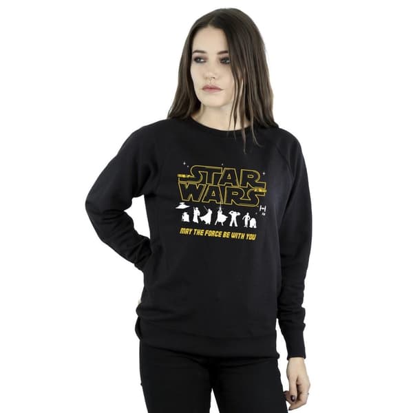 Star Wars Dam/Tjej Silhouettes Force Sweatshirt