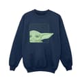 Miniatyrbild 1 av 3: Star Wars Boys The Mandalorian Grogu Box Sweatshirt