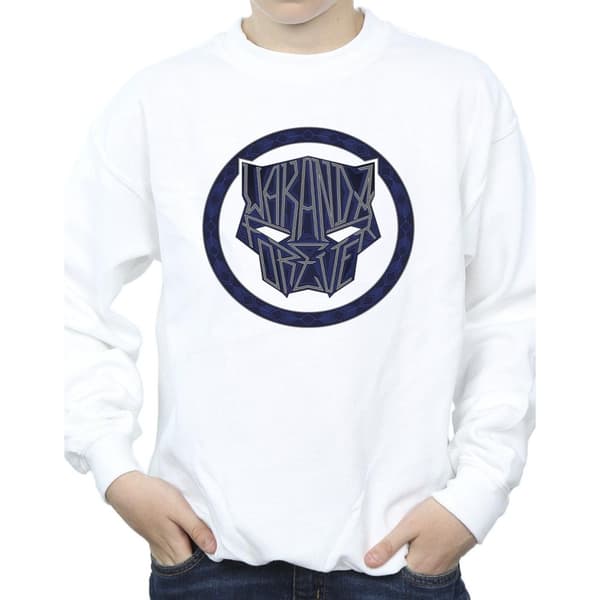 Marvel Boys Wakanda Forever Tribal Icon Sweatshirt