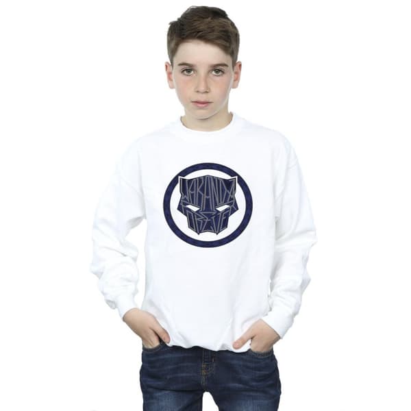 Marvel Boys Wakanda Forever Tribal Icon Sweatshirt