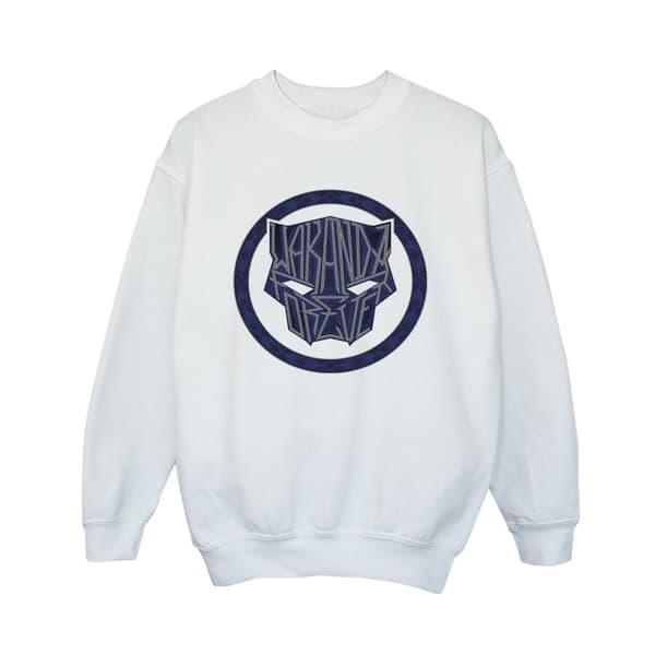 Marvel Boys Wakanda Forever Tribal Icon Sweatshirt