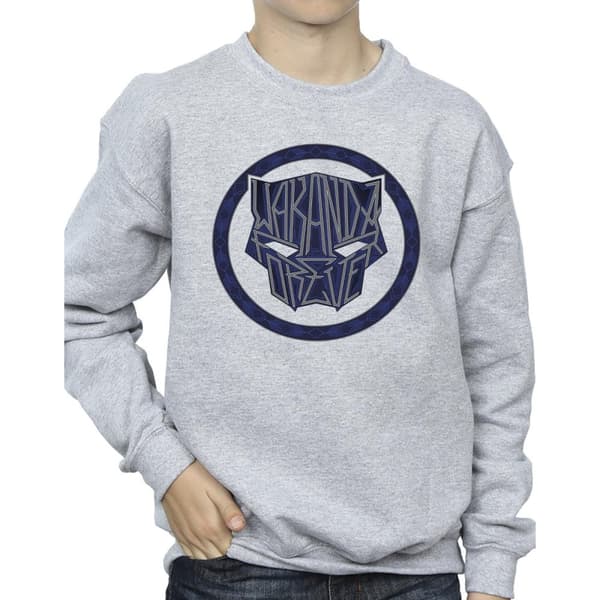 Marvel Boys Wakanda Forever Tribal Icon Sweatshirt