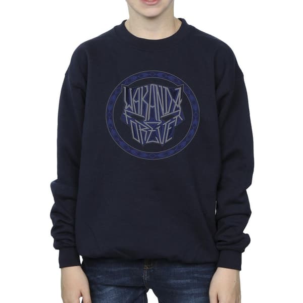 Marvel Boys Wakanda Forever Tribal Icon Sweatshirt