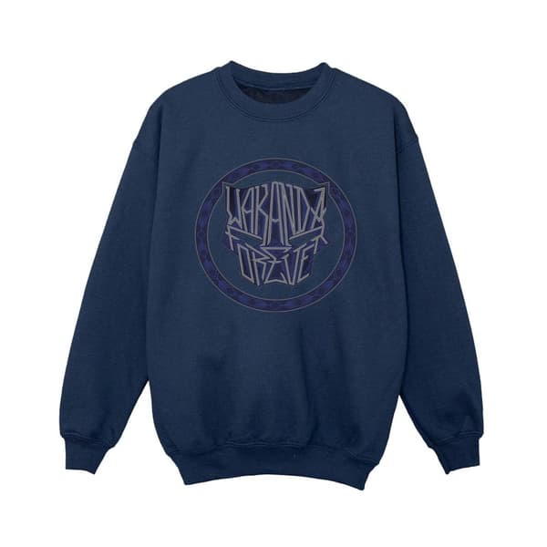 Marvel Boys Wakanda Forever Tribal Icon Sweatshirt