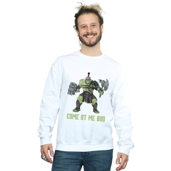 Marvel Mens Thor Ragnarok Come At Me Bro Sweatshirt