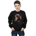Miniatyrbillede 2 af 5: Star Wars Boys The Last Jedi Poe Dameron Brushed Sweatshirt