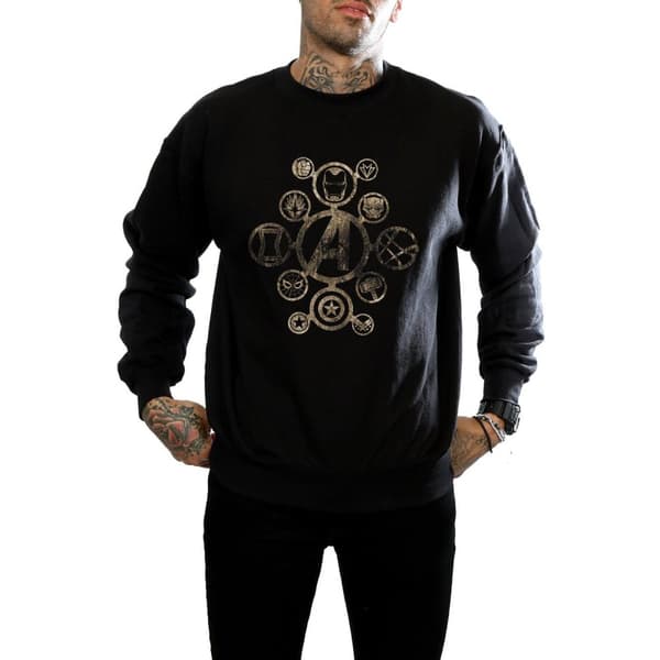 Marvel Mens Avengers Infinity War Icons Sweatshirt