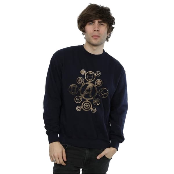 Marvel Mens Avengers Infinity War Icons Sweatshirt