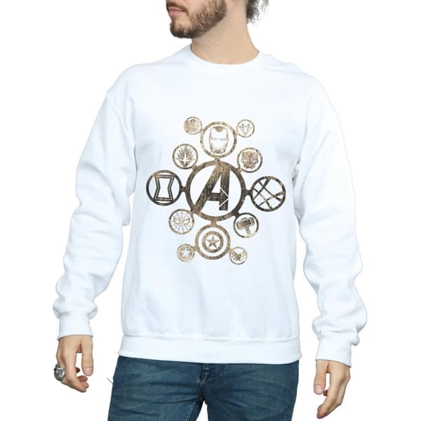 Marvel Mens Avengers Infinity War Icons Sweatshirt
