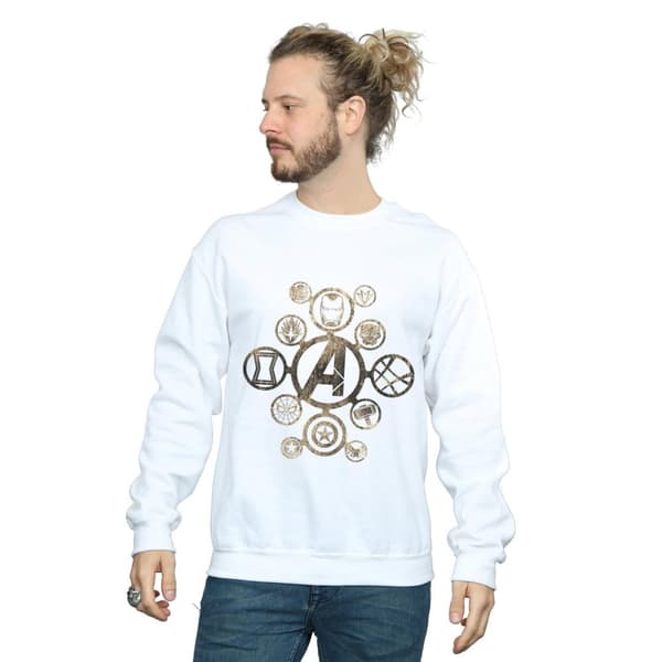 Marvel Mens Avengers Infinity War Icons Sweatshirt