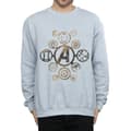 Miniatyrbilde 3 av 5: Marvel Mens Avengers Infinity War Icons Sweatshirt