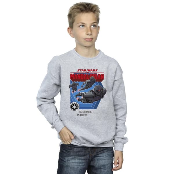 Star Wars Boys The Mandalorian Empire Is Back Sweatshirt