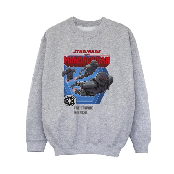 Star Wars Boys The Mandalorian Empire Is Back Sweatshirt