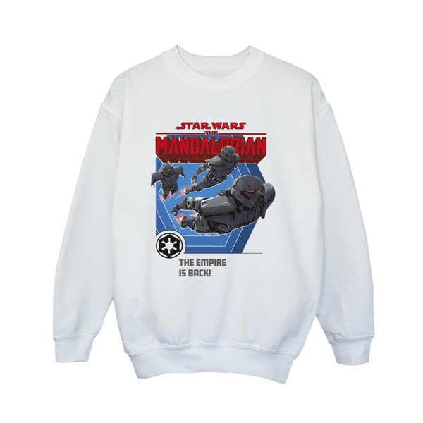 Star Wars Boys The Mandalorian Empire Is Back Sweatshirt