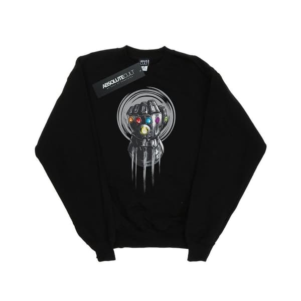 Marvel Avengers Infinity War Power Fist-tröja för tjejer Black 5-6 Years