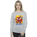 Miniatyrbillede 3 af 3: Marvel Womens/Ladies Spidey And His Amazing Friends Flying Sweatshirt