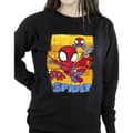 Miniatyrbillede 4 af 4: Marvel Womens/Ladies Spidey And His Amazing Friends Flying Sweatshirt