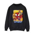 Miniatyrbillede 1 af 4: Marvel Womens/Ladies Spidey And His Amazing Friends Flying Sweatshirt