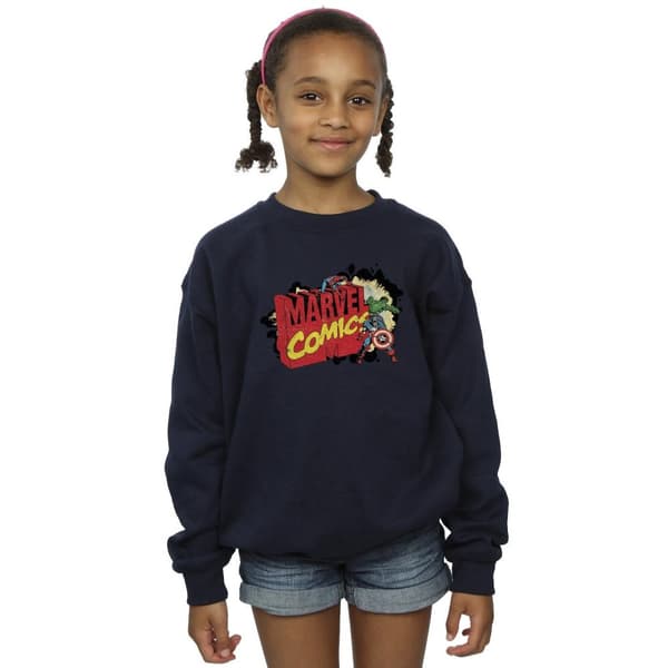 Marvel Girls Comics Big M Sweatshirt