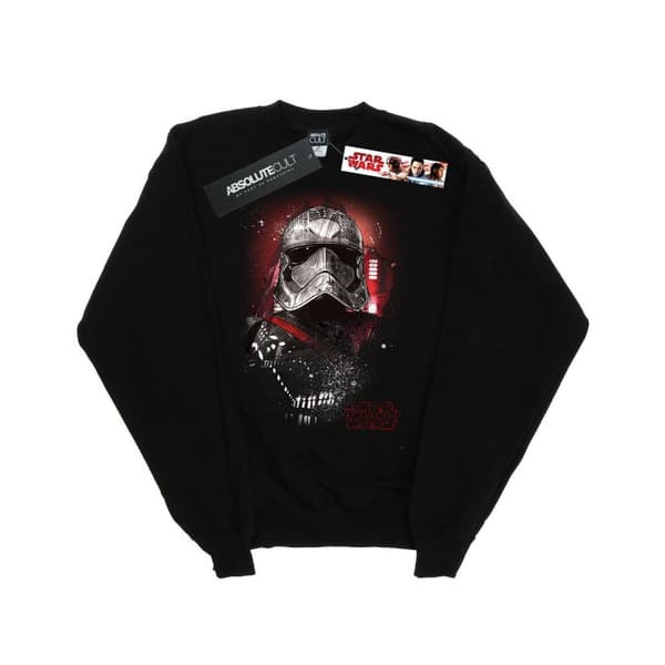 Star Wars Sweatshirt med borst för flickor Kapten Phasma från Sista Jedi