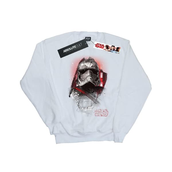 Star Wars Sweatshirt med borst för flickor Kapten Phasma från Sista Jedi