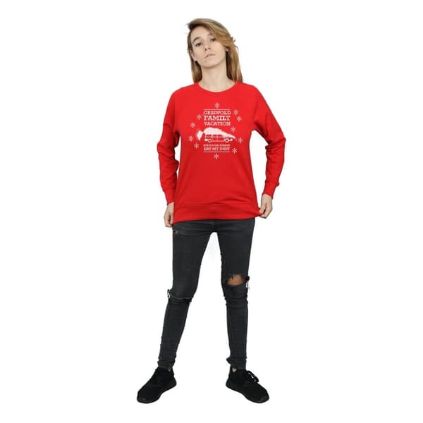 National Lampoon´s Christmas Vacation Womens/Ladies Eat My Dust Sweatshirt