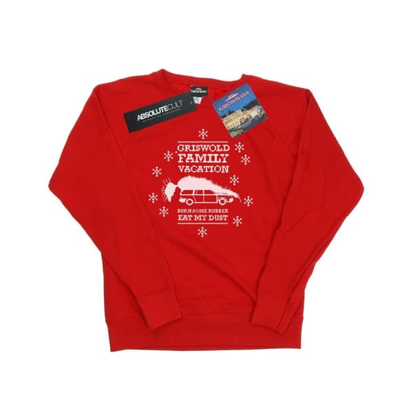 National Lampoon´s Christmas Vacation Womens/Ladies Eat My Dust Sweatshirt