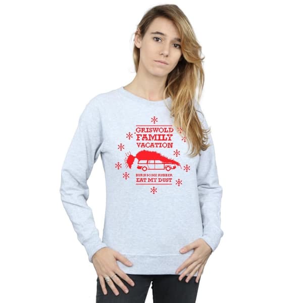 National Lampoon´s Christmas Vacation Womens/Ladies Eat My Dust Sweatshirt