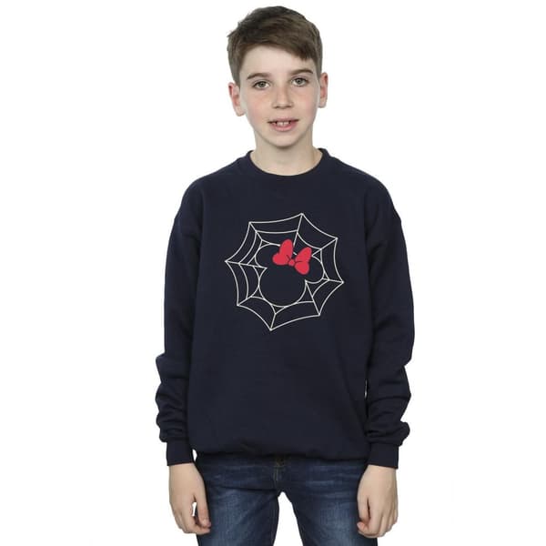 Disney Minnie Mouse - Spindelnät - Sweatshirt, pojkar