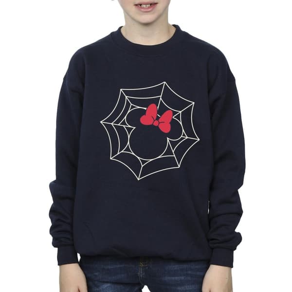 Disney Minnie Mouse - Spindelnät - Sweatshirt, pojkar