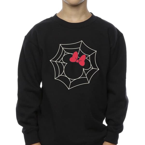 Disney Minnie Mouse - Spindelnät - Sweatshirt, pojkar