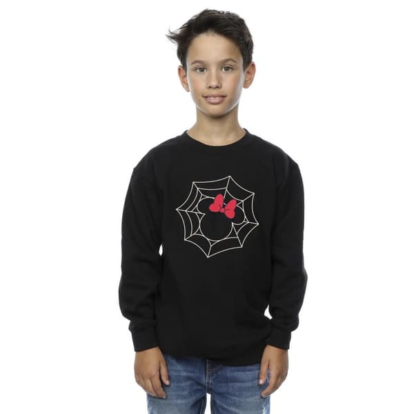 Disney Minnie Mouse - Spindelnät - Sweatshirt, pojkar