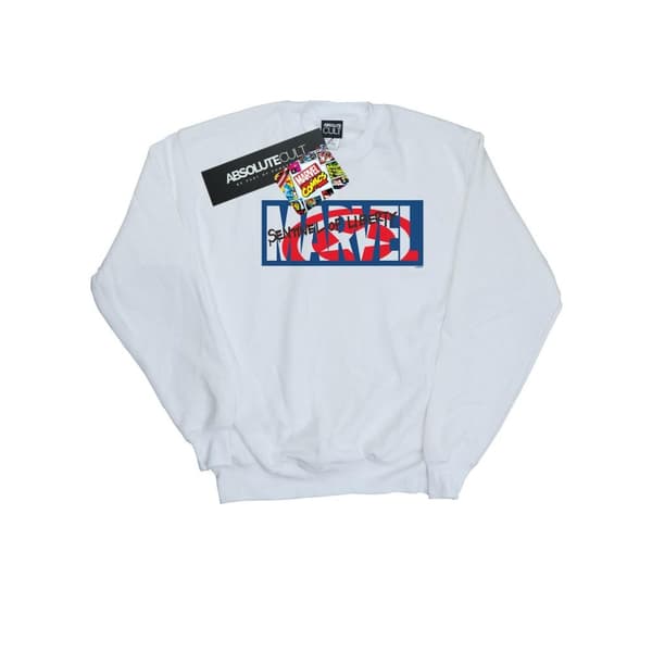 Marvel Comics Womens/Ladies Sentinel Of Liberty Logo Sweatshirt