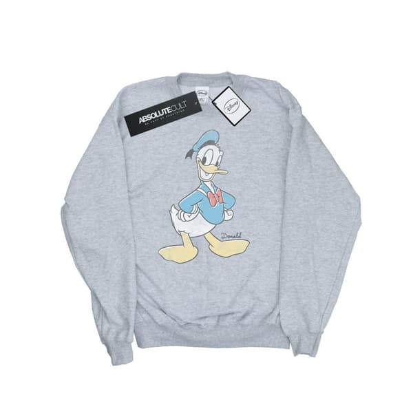 Disney Dam/kvinnor Donald Duck Classic Donald Sweatshirt