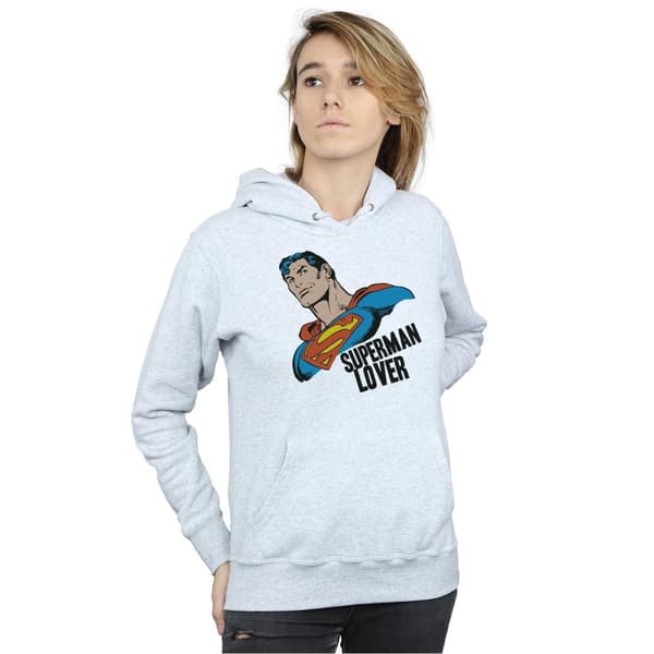 DC Comics Womens/Ladies Superman Lover Hoodie