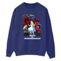 Pikkukuva 1 / 3: Disney Mens Alice In Wonderland Flowers Sweatshirt