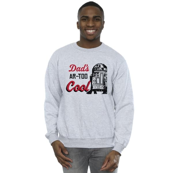 Star Wars Mens Dads R2 Cool Sweatshirt