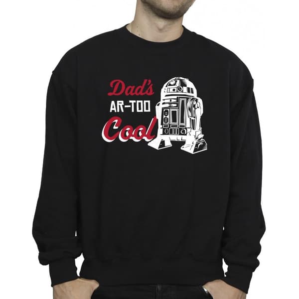 Star Wars Mens Dads R2 Cool Sweatshirt